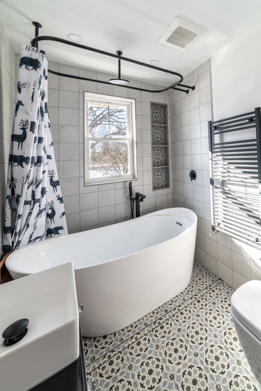 Bathroom Renovation with Bathtub